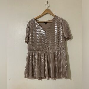 Torrid Peplum Shirt